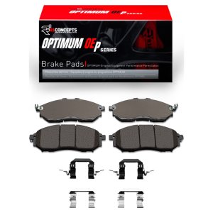 Infiniti G35 Brake Pads - Front - R1 Concepts - Optimum OE - `05-`13